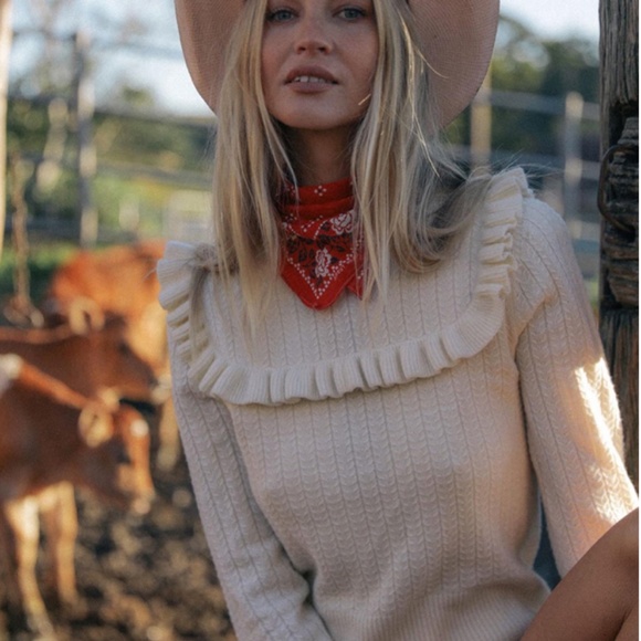 Chasing unicorns snowbird wool jumper EUC size S - Picture 13 of 14